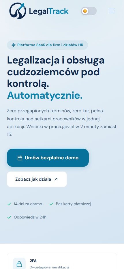 LegalTrack mobile